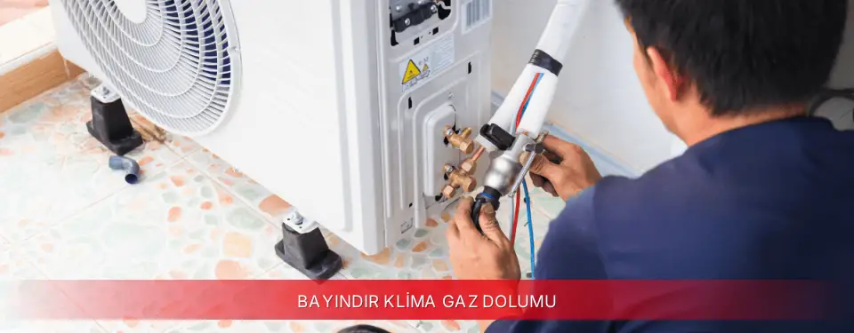Bayındır İlçemi Viessmann Klima Gaz Dolumu